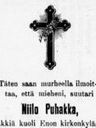 Record image of Suutari Niilo Ollinpoika Puhakka