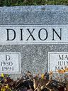 Record image of Betty Dolores Dixon (born Johnston)