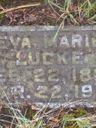 Record image of Maria Eva or Eva Marie "Minnie" "Mary" Lücke  Luecke  Lucke (Ludwig Luke - another name?) (geb. Herrmann)