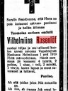 Record image of Vilhelmina Eberhardina Lundstedt (o.s. Johannesdotter)