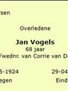 Record image of Jan Vogels