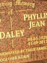 Record image of Phyllis Jean Daley (born Knudson)