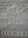 Record image of Anna Maria "Mary" Tiemann (geb. Breitenbach)