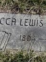 Record image of Rebecca Rupe (born Lewis)