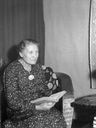 Record image of Mathilda (Thilda) Amalia Wahlström, ingift (o.s. Petersson)