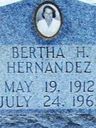 Record image of Bertha Mae Hernandez / Hamilton (born Huffman)