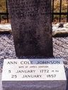 Record image of Ann Johnson (born Cole)