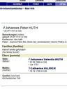 Record image of Johannes Peter 2 Huth