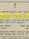 Record image of Anna M Lindh (o.s. Olsson)