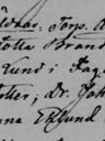 Record image of Gustava Charlotta Pettersson (o.s. Eklund)