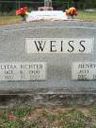 Record image of Lydia Kate Weiss (geb. Richter)