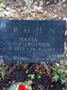Record image of Maria Ivanintytär "Maria Ivanova Piirainen" Gröhn (o.s. Piiroinen)