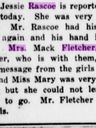 Record image of nancy katherine "nannie" Fletcher/ Halsey (born Rascoe)