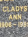 Record image of Gladys Anna Volker (born Wirth)