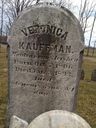 Record image of Veronica Snyder "Fannie" Kauffman (born Hershey)