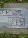 Record image of Boyd Kenneth Lee