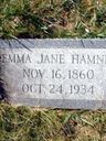 Record image of Emma Jane Hamner (born Houghton)