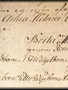 Record image of Brita Jonasdotter "Menander" Widbom (o.s. Mennander)