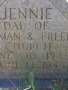 Record image of Jennie Lou CHURCH