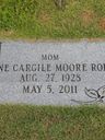 Record image of Laurine Moore Roberts (born Cargile)