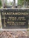 Record image of Brita (Riitta) Matintytär Saastamoinen (o.s. Ikonen)