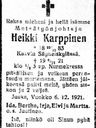 Record image of Heikki Antinpoika Karppinen