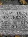 Record image of LeRoy Delos Andersen