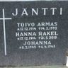 Record image of Hanna Rakel Jäntti (born LEPPÄNEN)