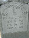 Record image of Francis Moore (born Johnson)