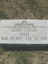 Record image of Justine Rosina Weiss