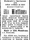 Record image of Olli Miettinen