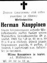 Record image of Herman Laurinpoika Kauppinen