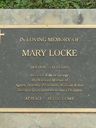 Record image of MARY LOCKE (born TEMPLETON)