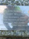 Record image of Joan Ruby Millington (nacida Lee)
