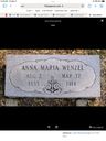 Record image of Anna Maria Wenzel (geb. Friesenhahn)