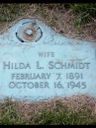 Record image of Hilde L. Schmidt (born Grossmann)