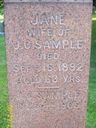 Record image of Jane Sample (born Gill)