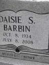 Record image of Daisy M Barbin (born Shaw)