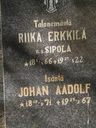 Record image of Johan Adolf Erkkilä