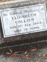 Record image of Elizabeth E Collier / Mortimer (born Coutman)
