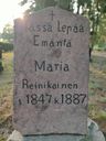Record image of Maria Vilhelmiina Antintytär Reinikainen (o.s. Leinonen)