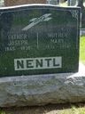 Record image of Eva Marie "Mary" Nentl (born Klein)