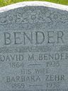 Record image of Barbara Schlegel Bender (born Zehr)