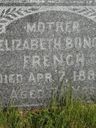 Record image of Elizabeth Frances French Bunch (born Barnett)