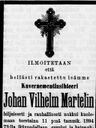 Record image of Johan Vilhelm Martelin