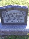 Record image of Elizabeth Dyck-Guenther #213614 (geb. Nickel)