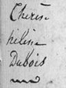 Record image of ⚡ Thérèse Hélène Meunier (born Dubois)