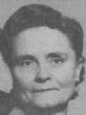 Record image of Irene Marie Christensen (born Brown)