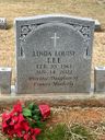 Record image of Linda Burgess, Lowe (born Lee)