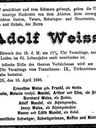 Record image of Adolf Weiss